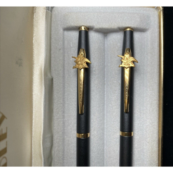 Vintage Anheuser-Busch Beer Bar Bradley Ball Point Pen & Mechanical Pencil Set - Picture 4 of 16